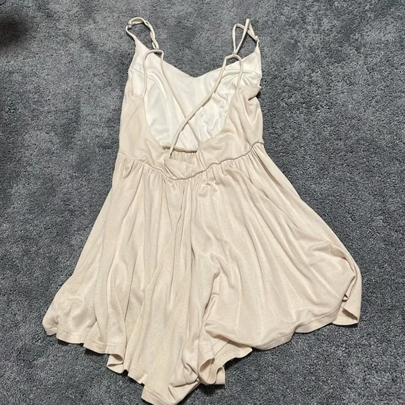 Wet Seal Beige Romper - Picture 2 of 2